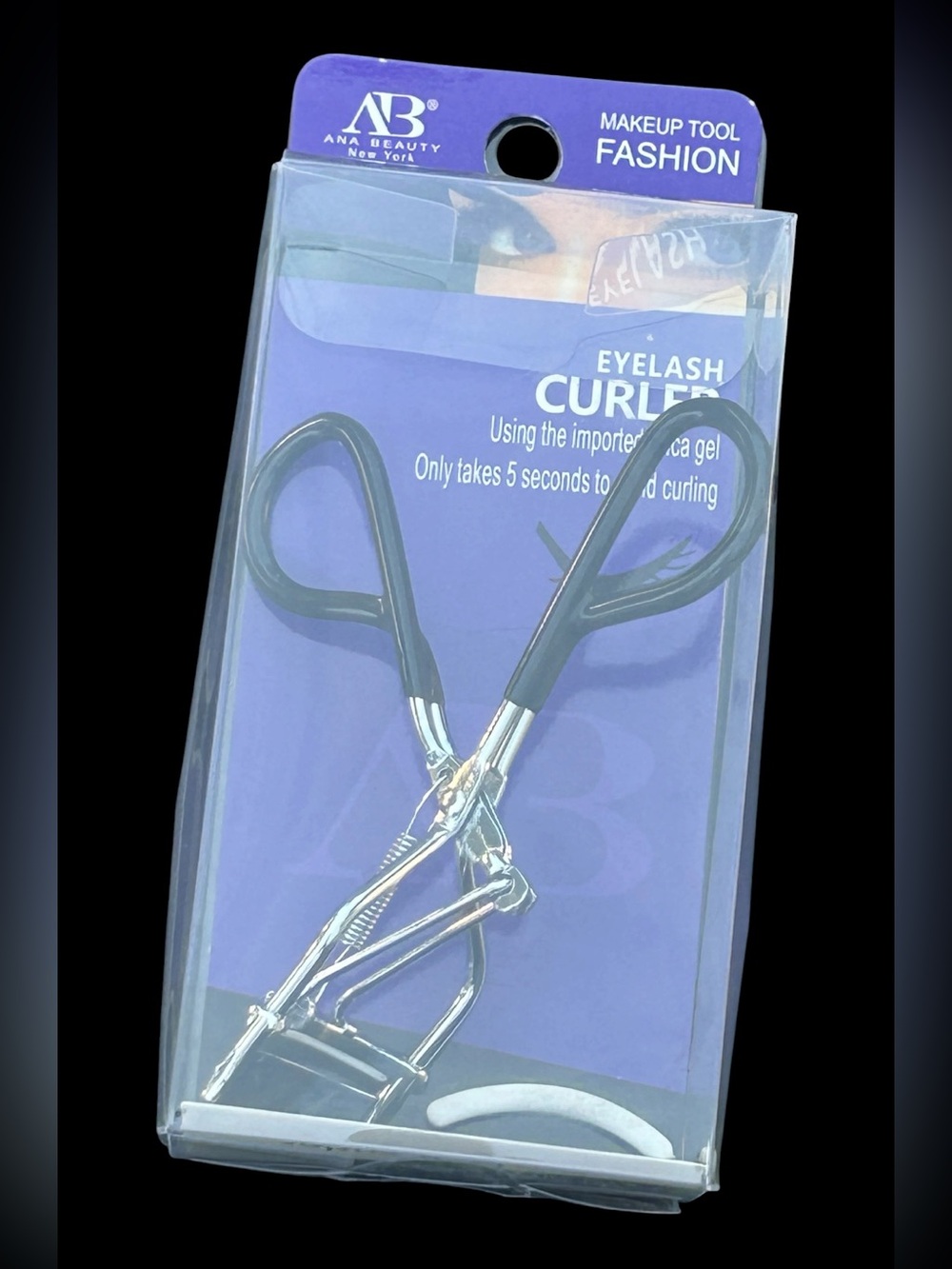Black & Silver Eyelash Curler - Precision Curling